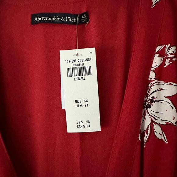 Abercrombie & Fitch Floral Romper XS - Picture 3 of 4
